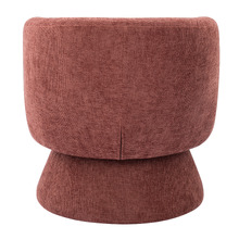 Eloise Chenille Swivel Armchair